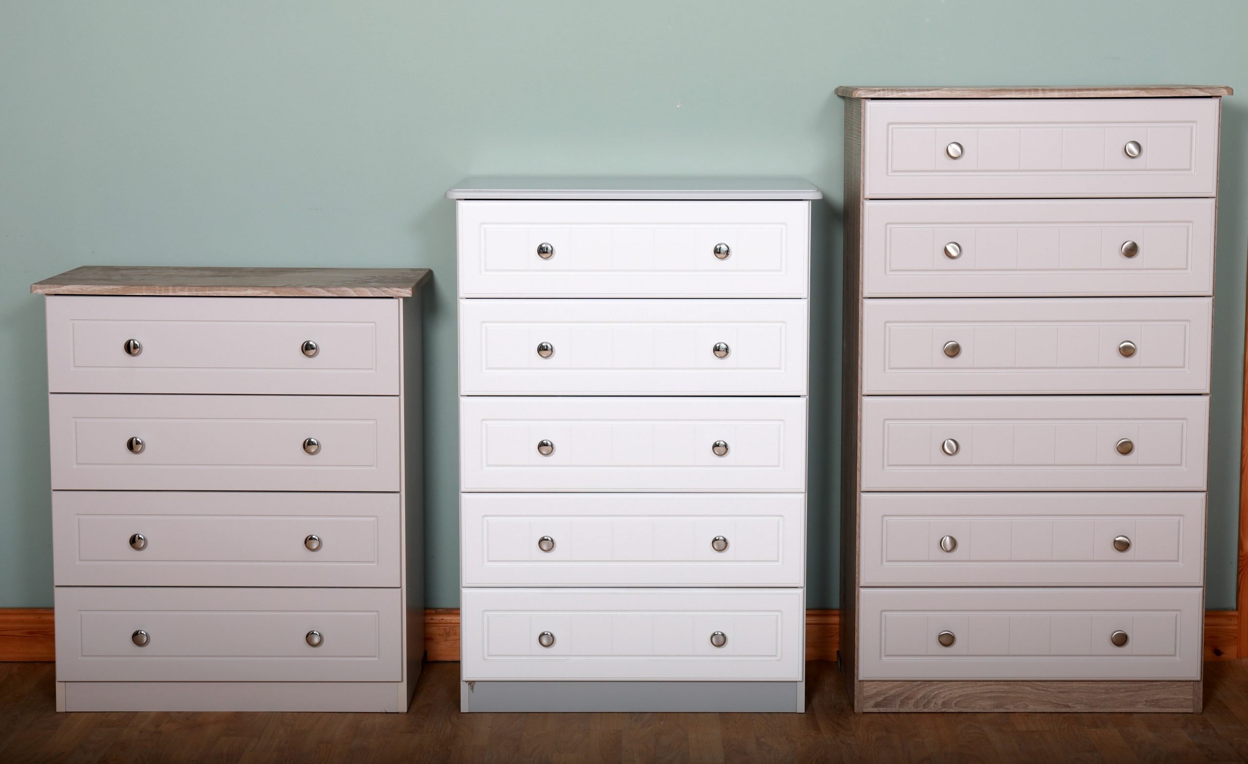 Eden Single Kneehole Dressing Table - Image 3