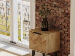 Agra - Lamp Table with Drawer