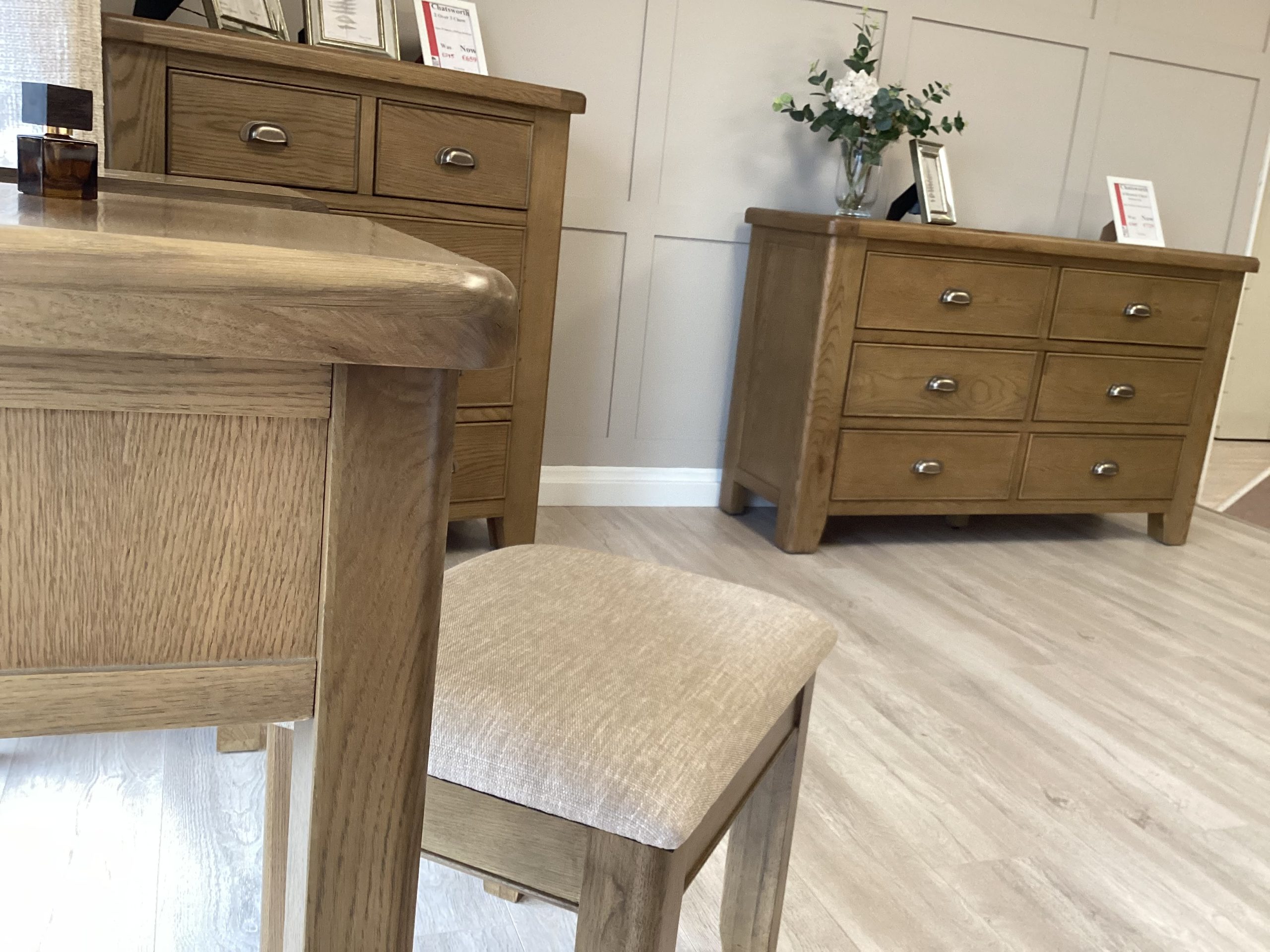 Chatsworth - Dressing Table & Stool - Image 2